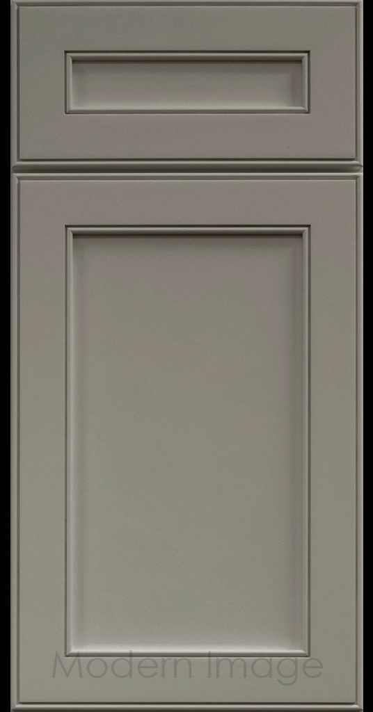 Davis refined Shaker style kitchen cabinet in a slate color.